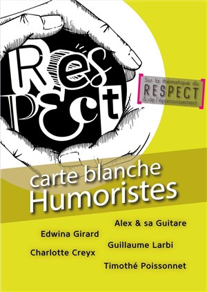 Affiche de Carte Blanche Humoristes