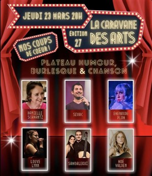 Affiche de 27ème édition du plateau La Caravane des Arts