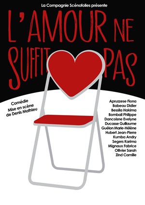 Affiche de L'amour ne suffit pas