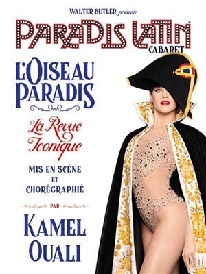 Affiche de Paradis Latin | revue L'Oiseau Paradis