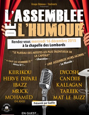 Affiche de L'Assemblée de l'Humour
