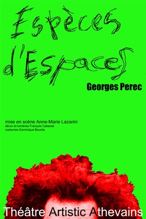 Affiche de Espèces d'espaces