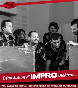 Affiche de Dégustation d'impro avec les Plaisir d'Offrir
