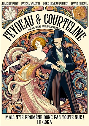 Affiche de Feydeau et Courteline