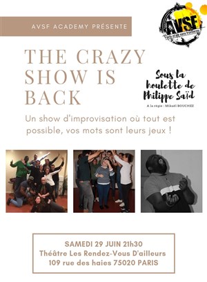Affiche de Crazy show is back