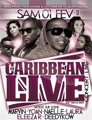 Affiche de Caribbean live
