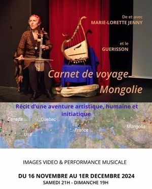 Affiche de Carnet de voyage Mongolie