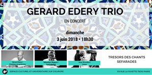Affiche de Gérard Edery Trio
