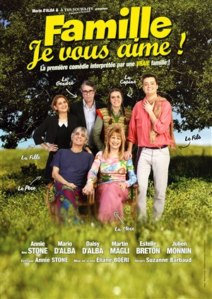 Affiche de Famille je vous aime !