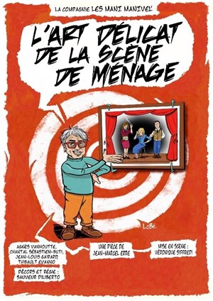 Affiche de L'art délicat de la scène de ménage