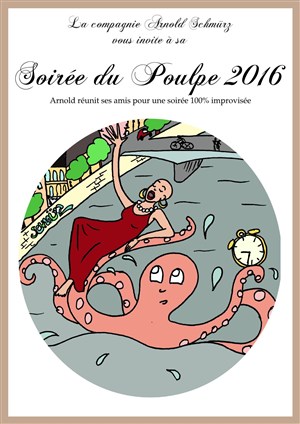 Affiche de Soirée du Poulpe
