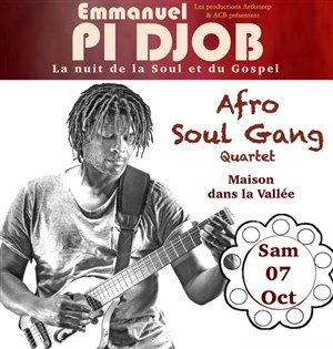 Affiche de La Nuit de la soul et du gospel | avec Emmanuel Pi Djob