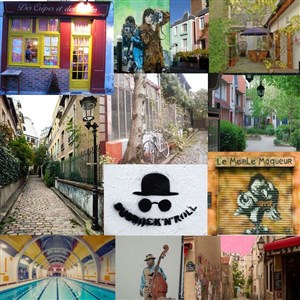 Affiche de Visite guidée : Quartier des gobelins et de la butte aux cailles - petites et grande histoire | Par Judith de CulturAmat