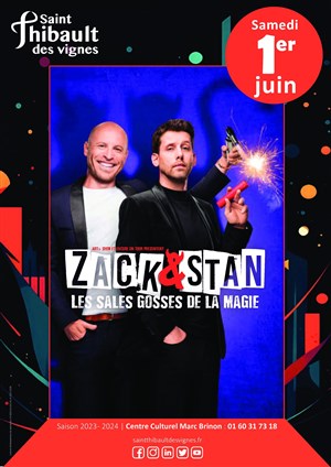 Affiche de Zack & Stan dans Les sales gosses de la magie
