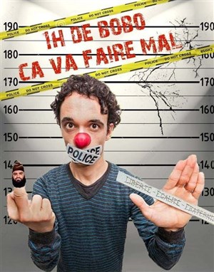 Affiche de Damien Preteux dans 1h de bobo ça va faire mal