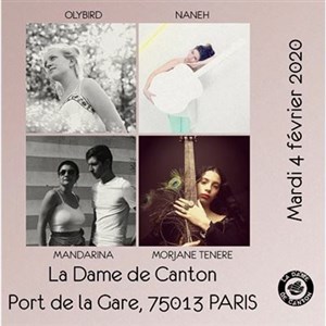 Affiche de Olybird + Naneh + Morjane Ténéré + Mandarina