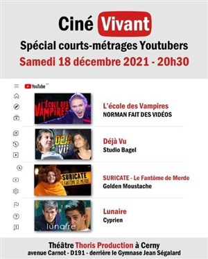 Affiche de Soirée Youtubers