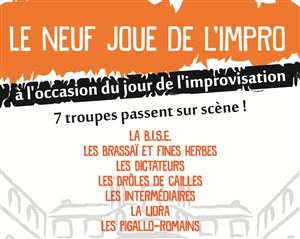 Affiche de Le Neuf joue de l'impro
