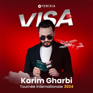 Affiche de Karim Gharmi dans Visa