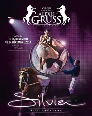 Affiche de Cirque National Alexis Gruss | Silvia