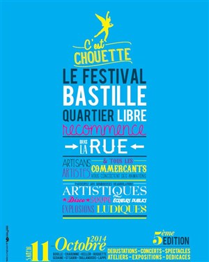 Affiche de Festival Bastille Quartier Libre | 5ème Edition