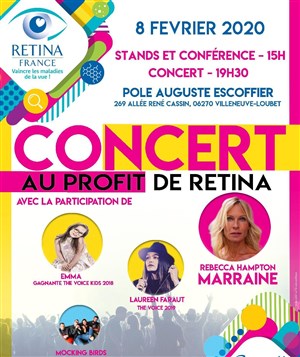 Affiche de Concert au profit de Retina
