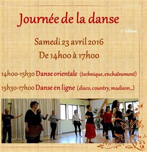 Affiche de Journée de la danse à Longjumeau : orientale et en ligne