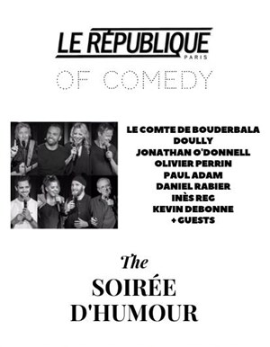 Affiche de Le République of Comedy | par Le Comte de Bouderbala