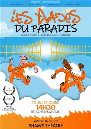 Affiche de Les évadés du paradis