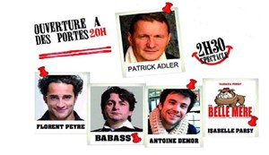 Affiche de Solidarire avec Florent Peyre, Babass, Patrick Adler, Isabelle Parcy, Antoine Demor