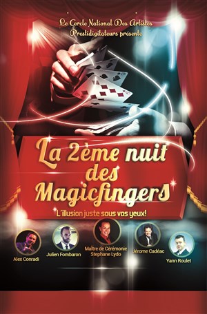 Affiche de La 2ème Nuit des Magicfingers