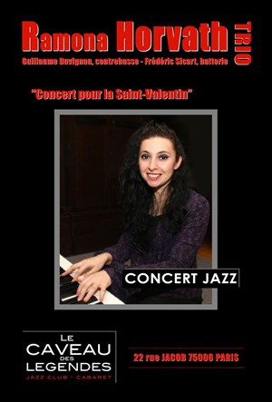 Affiche de Ramona Horvath Trio | Saint Valentin