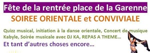 Affiche de Soirée Orientale