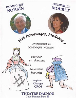 Affiche de Mes hommages, Madame !
