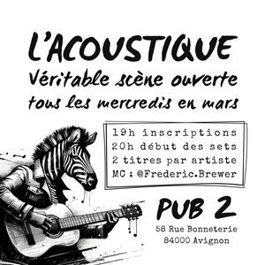 Affiche de L'Acoustique - Véritable scène ouverte