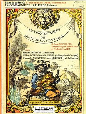Affiche de Les Cinq Tentations de Jean de La Fontaine