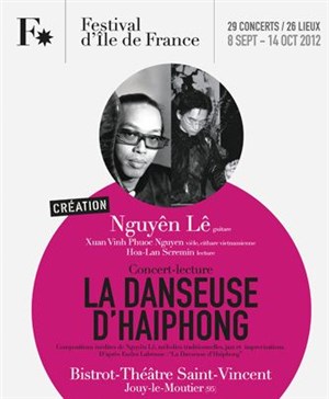 Affiche de La Danseuse d'Haiphong - Cafés d'Ailleurs