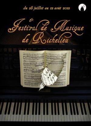 Affiche de Concert en plein air Jeune talent avec Maud Laforest dans le cadre du Festival de Musique de Richelieu