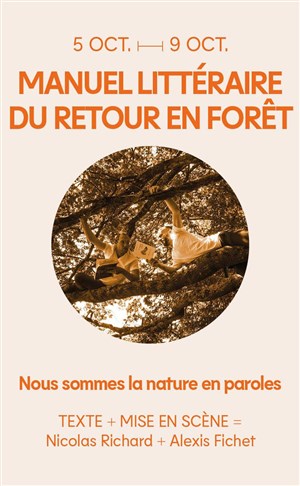 Affiche de Manuel littéraire du retour en forêt