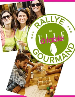 Affiche de Rallye Gourmand by ELLE à table