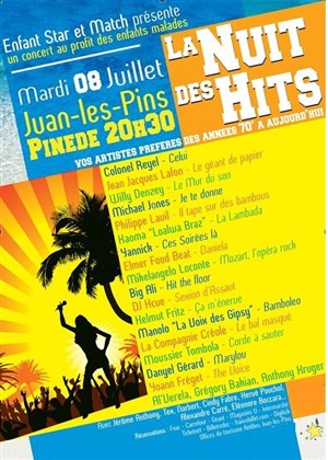 Affiche de La nuit des Hits