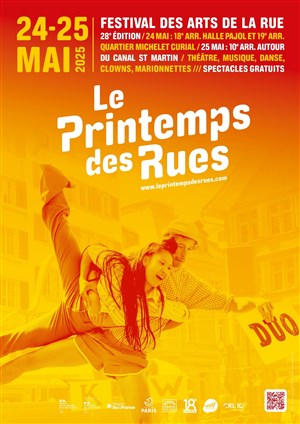 Affiche de Festival Le Printemps des Rues | 28e édition