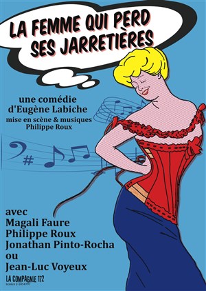 Affiche de La Femme qui perd ses jarretières