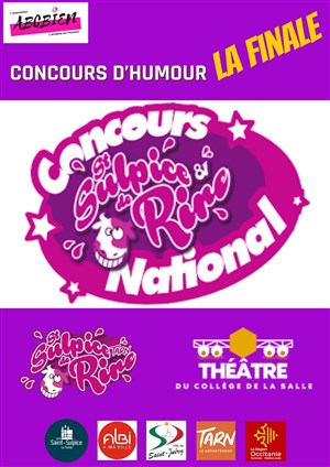 Affiche de Finale concours d'humour Avignon 2025
