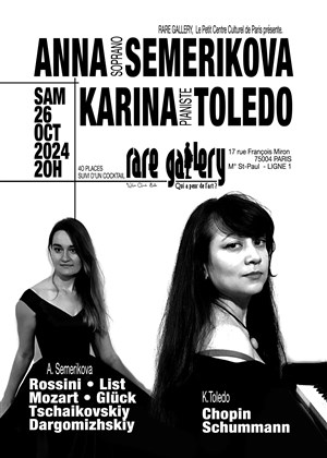 Affiche de Anna Semerikova & Karina Toledo.