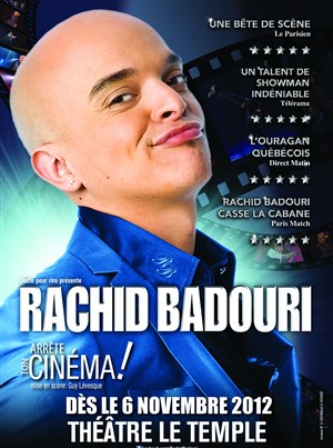 Affiche de Rachid Badouri dans Arrête ton cinéma !