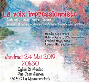 Affiche de La voix impressioniste