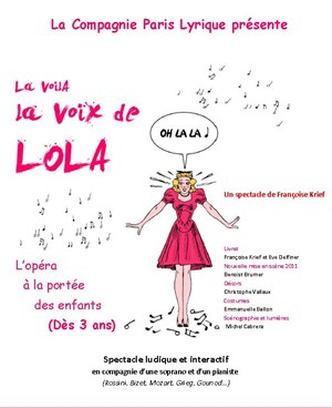 Affiche de La voilà la voix de Lola