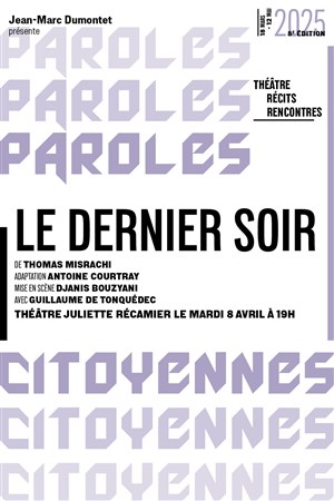 Affiche de Le Dernier Soir