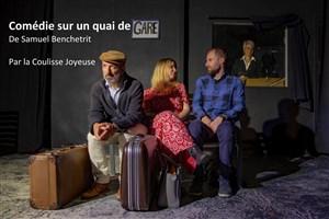 Affiche de Comédie sur un quai de gare
